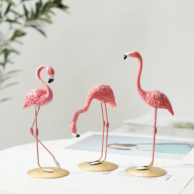 Moderne Hars Flamingo Decoratie Figuur
