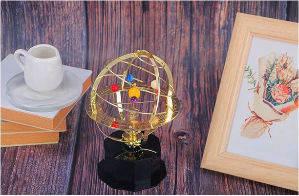 Groot Orrery Zonnestelsel Model