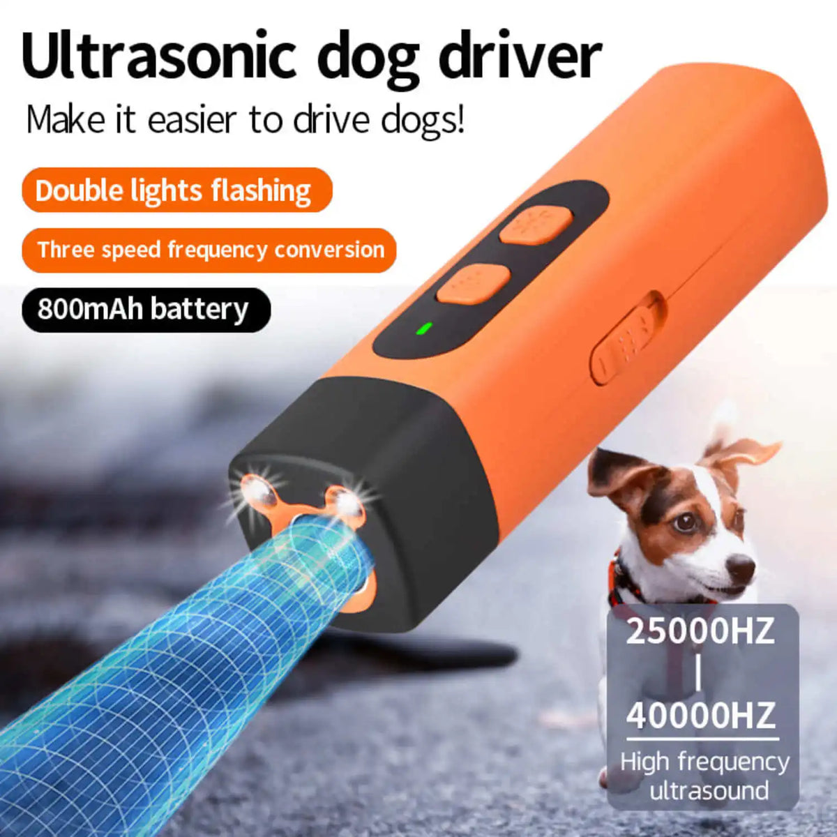 Ultrasone Anti-Blaf Apparaat voor Honden