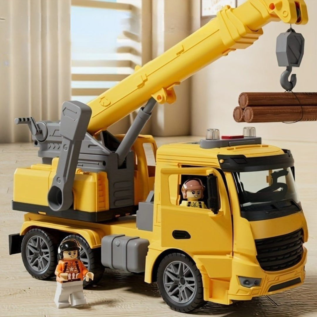 Interactieve kraanwagen speelgoed