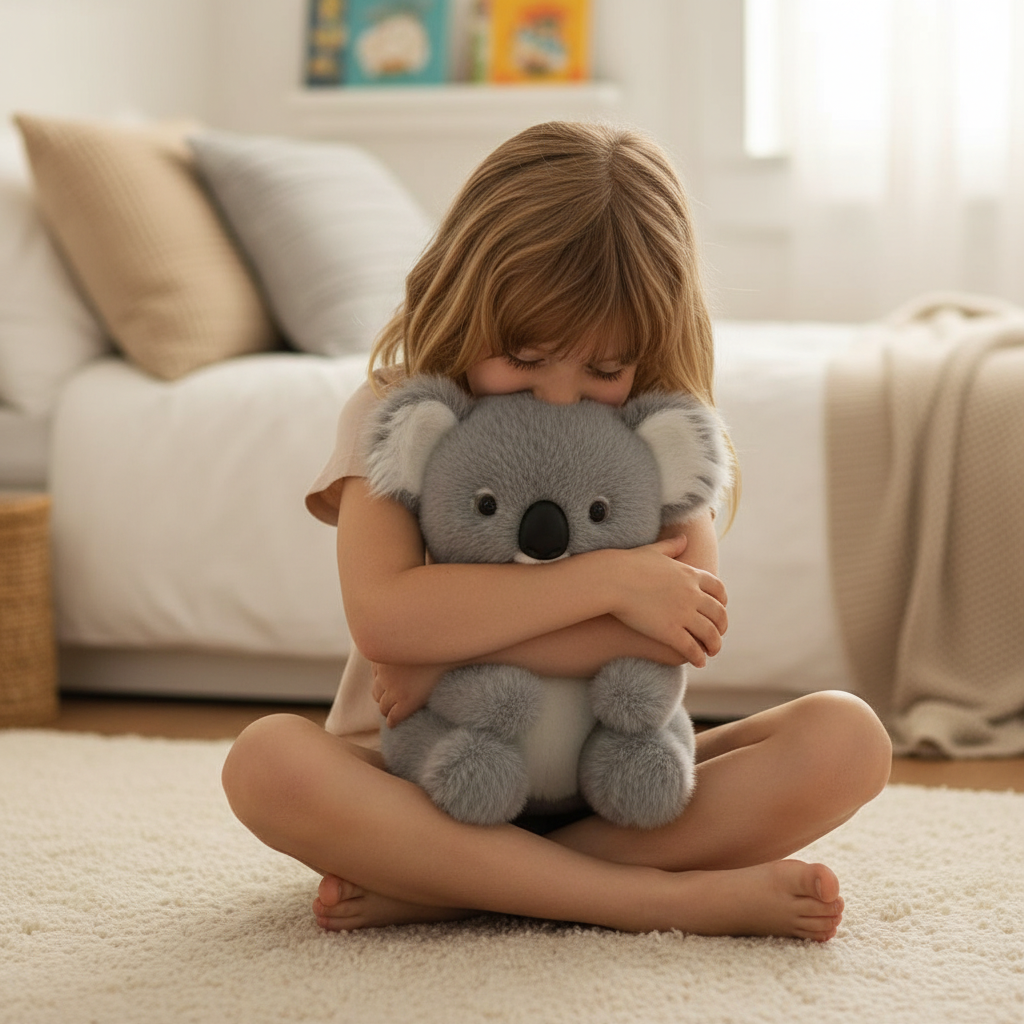 Kalmerende gewogen knuffel koala