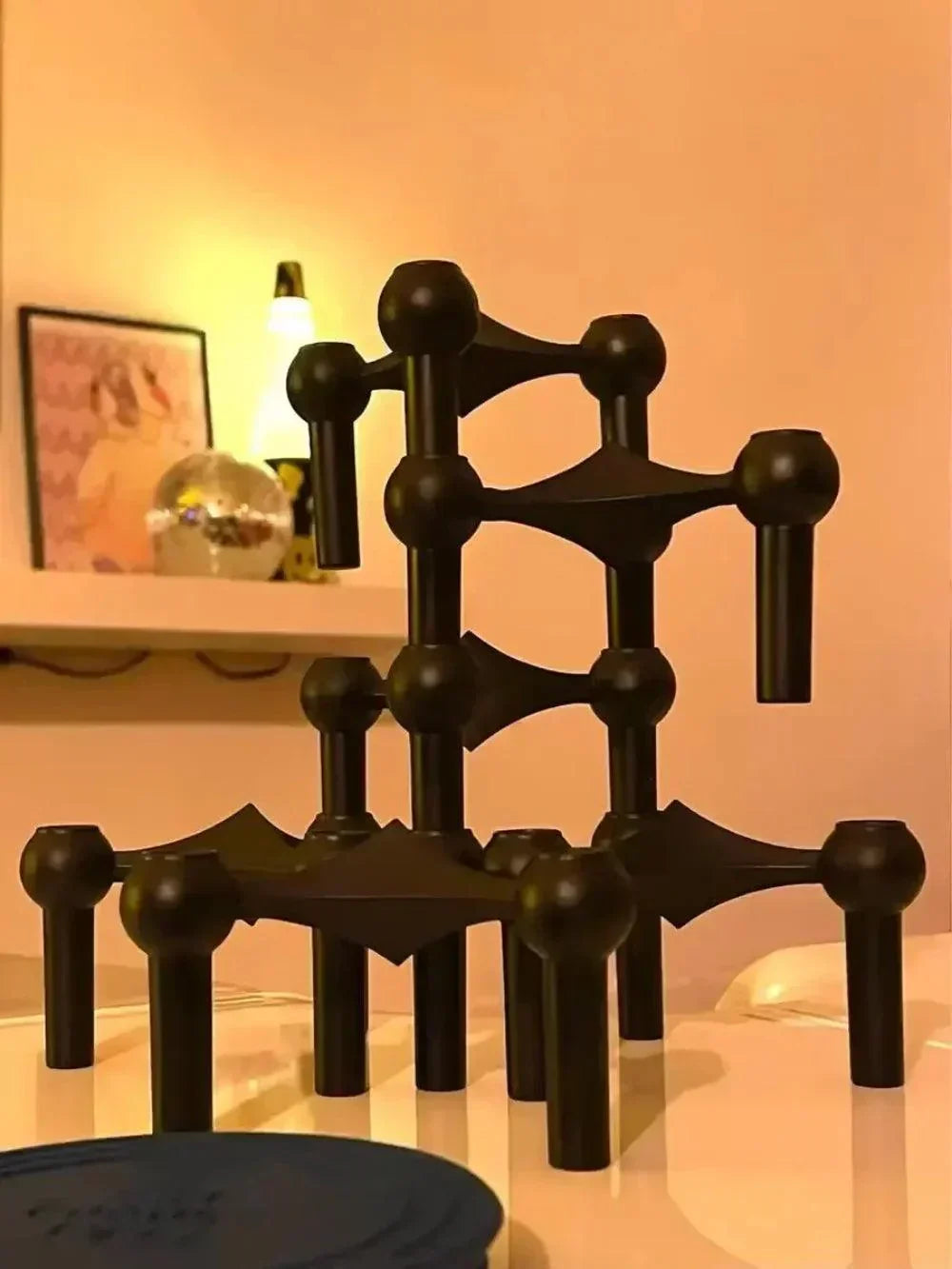 Moleculaire Modulaire Metalen Kaarsenhouder
