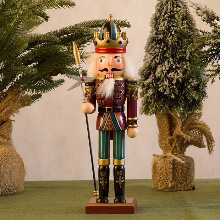 Houten notenkraker soldaat figuur