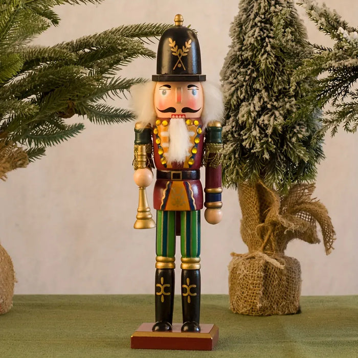 Houten notenkraker soldaat figuur