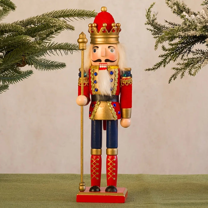 Houten notenkraker soldaat figuur