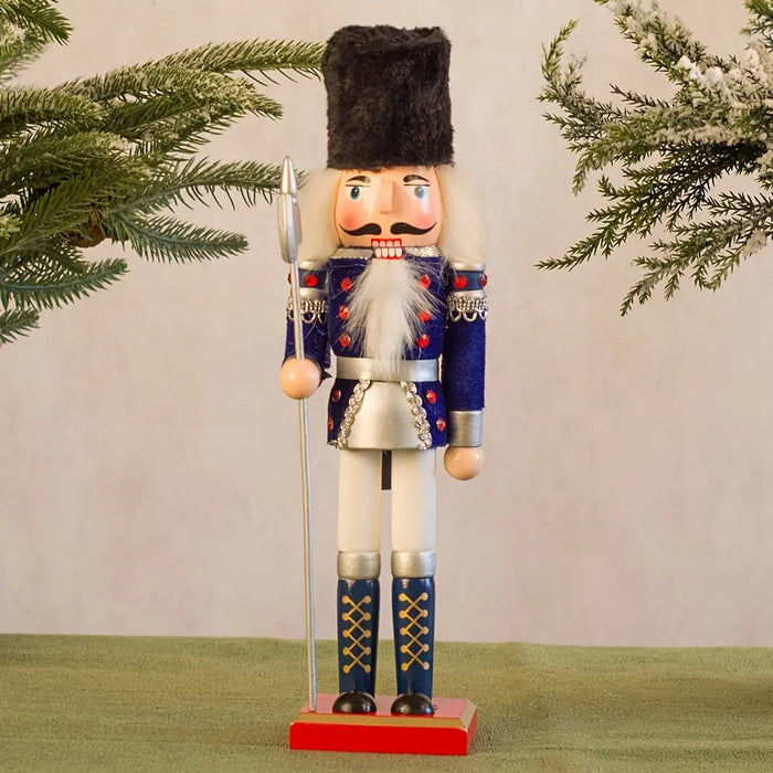 Houten notenkraker soldaat figuur