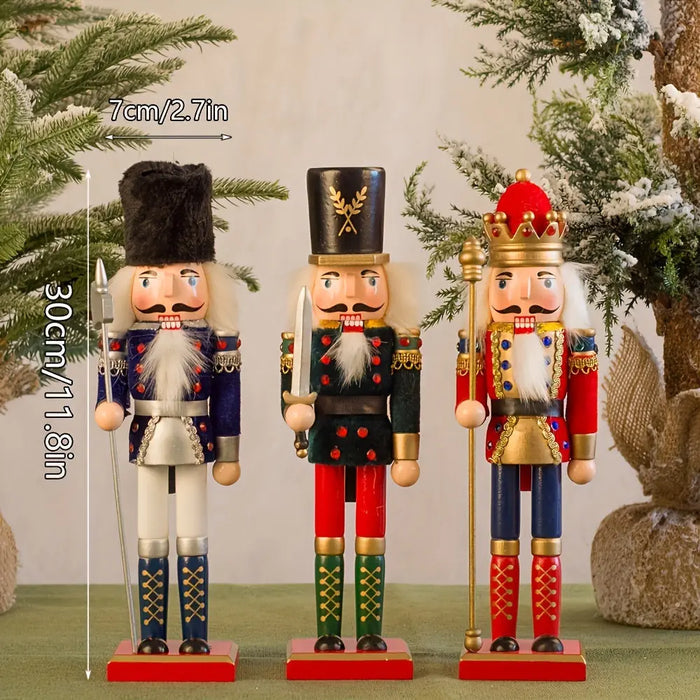 Houten notenkraker soldaat figuur