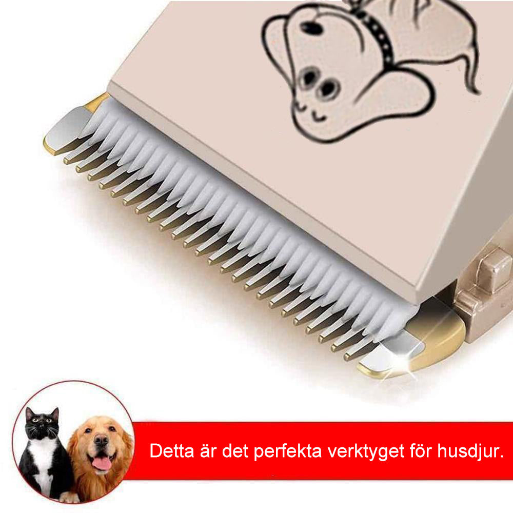 Professionele draadloze huisdierentondeuse
