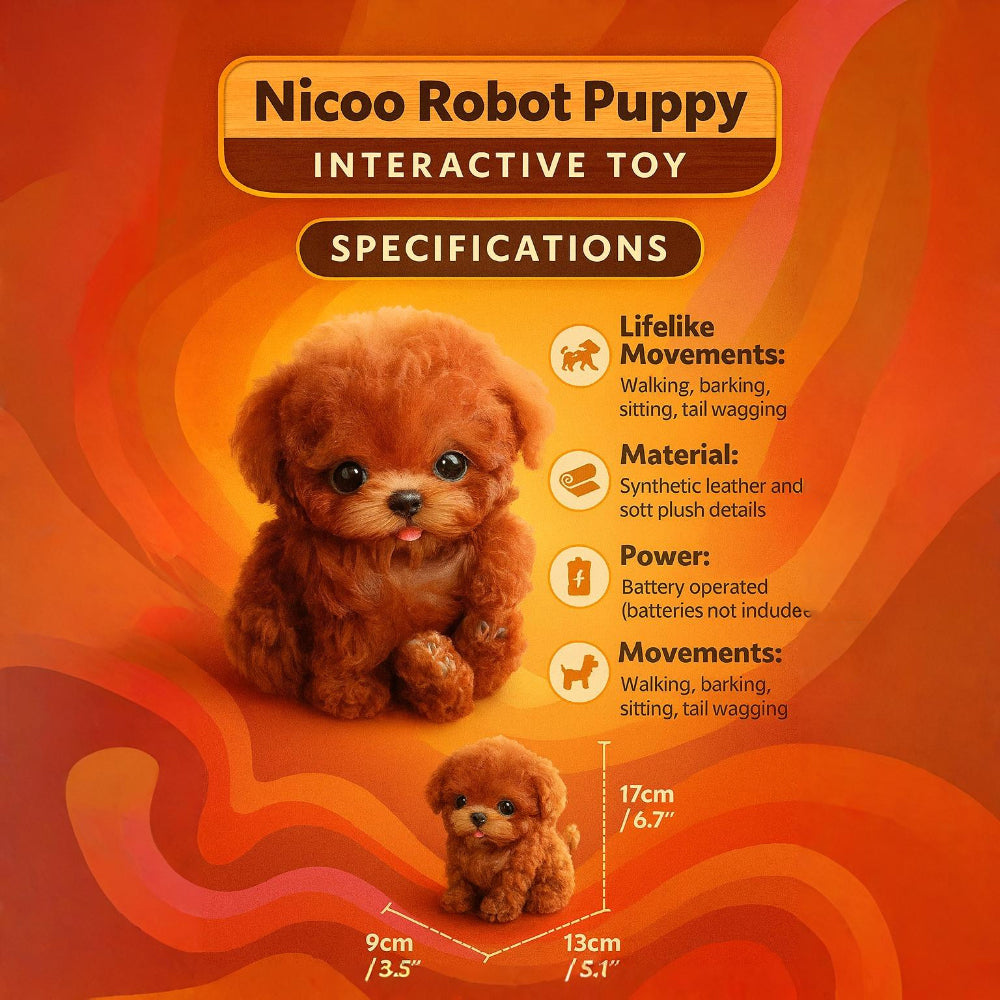 Interactieve Robot Puppy Speelgoed
