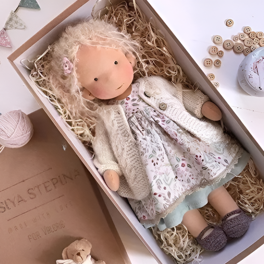 Waldorf Ragpop Open Gezicht Ontwerp