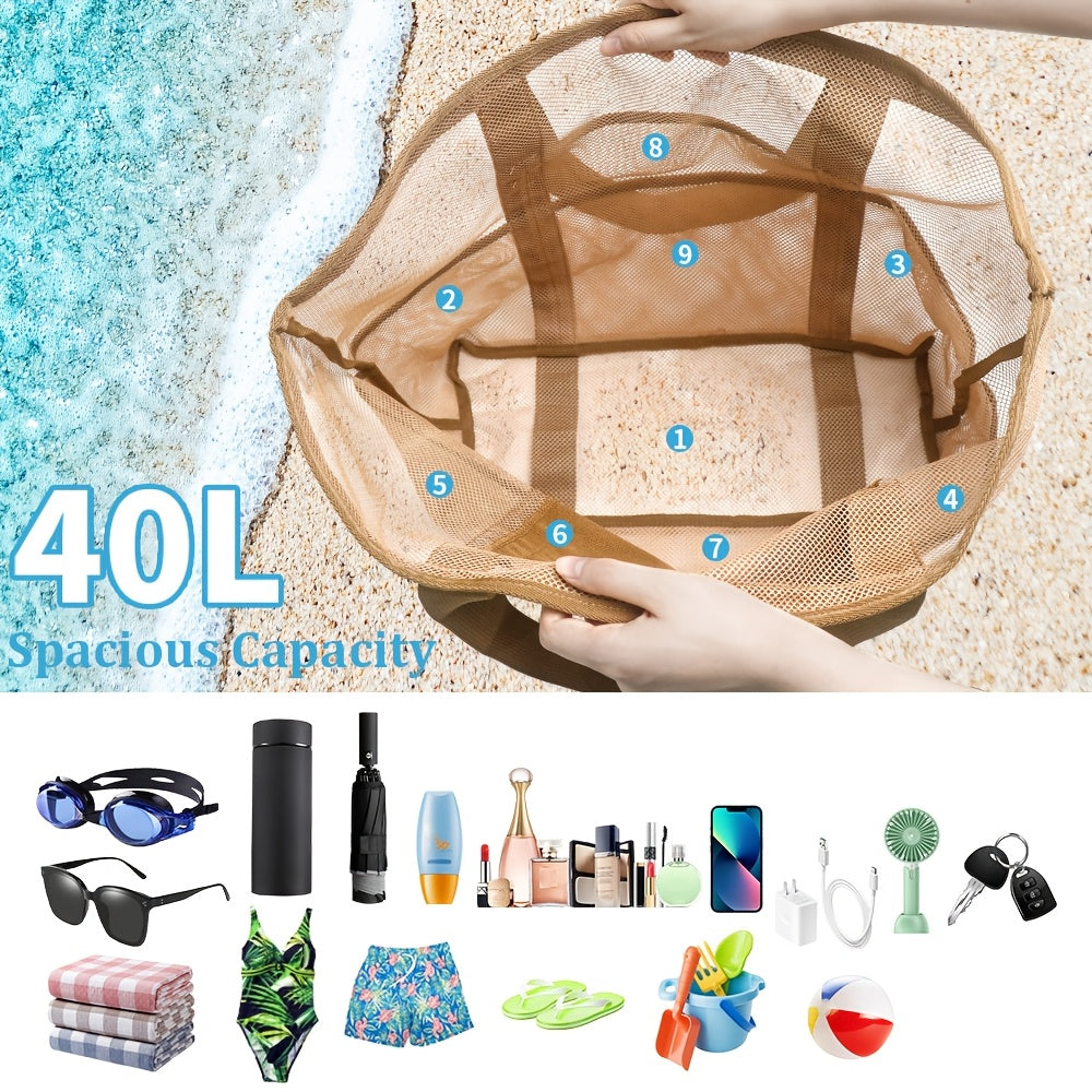 BeachNest extra ruime outdoor strandtas