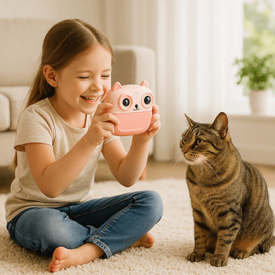 Instant kindercamera met printer