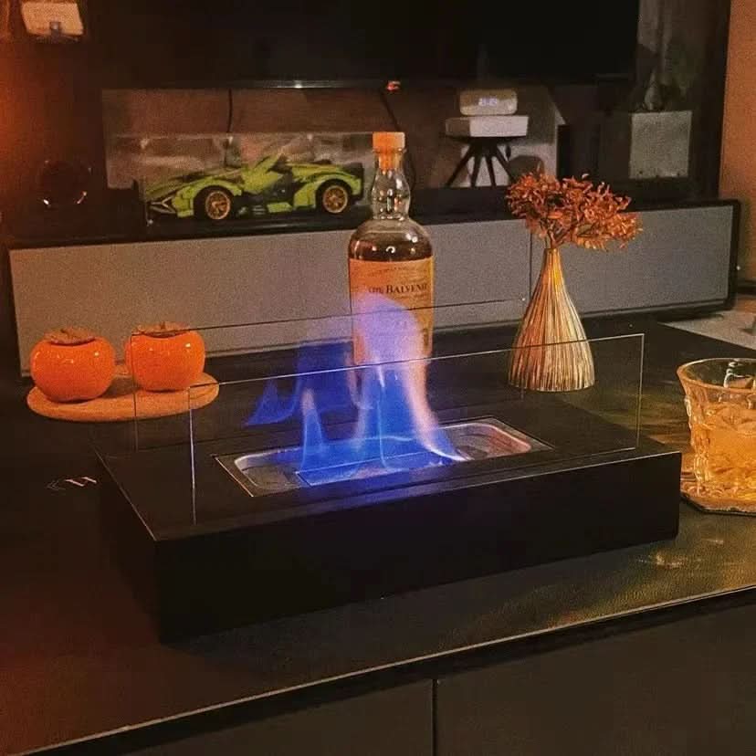 Draagbare bio-ethanol tafelhaard
