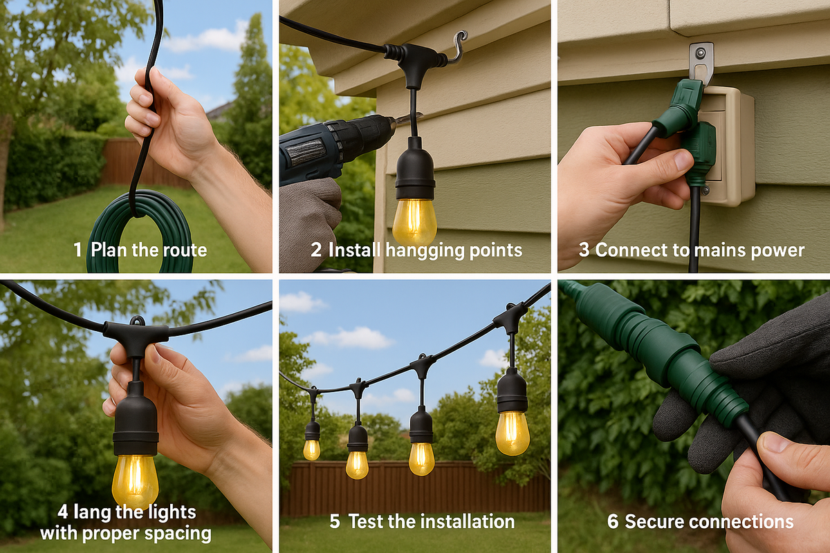 Lichtslinger Buitenverlichting met LED-Lampen