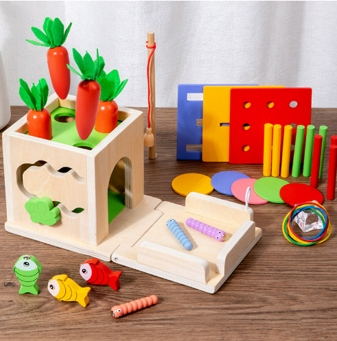 EduCube houten speelblok