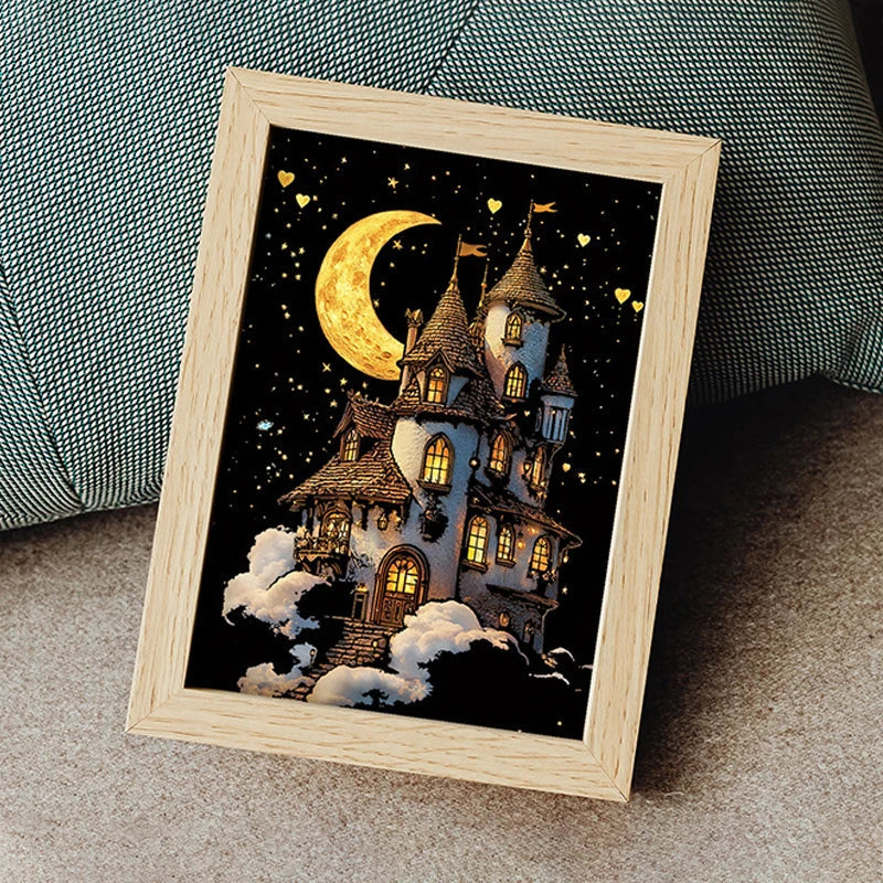Oplichtende Kraskaarten Set