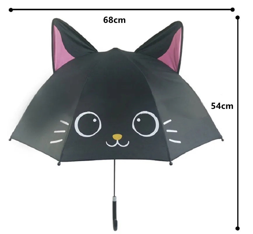Kleurrijke kinderparaplu met dierenprint