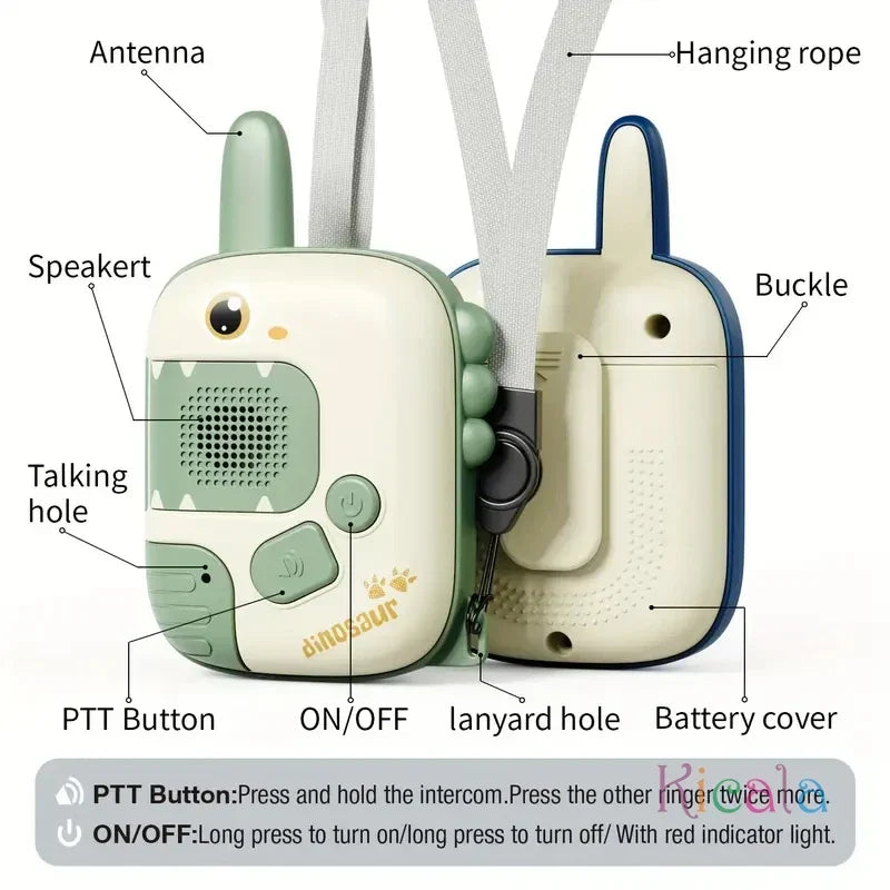 RaptorTalk Dino Walkie-Talkies