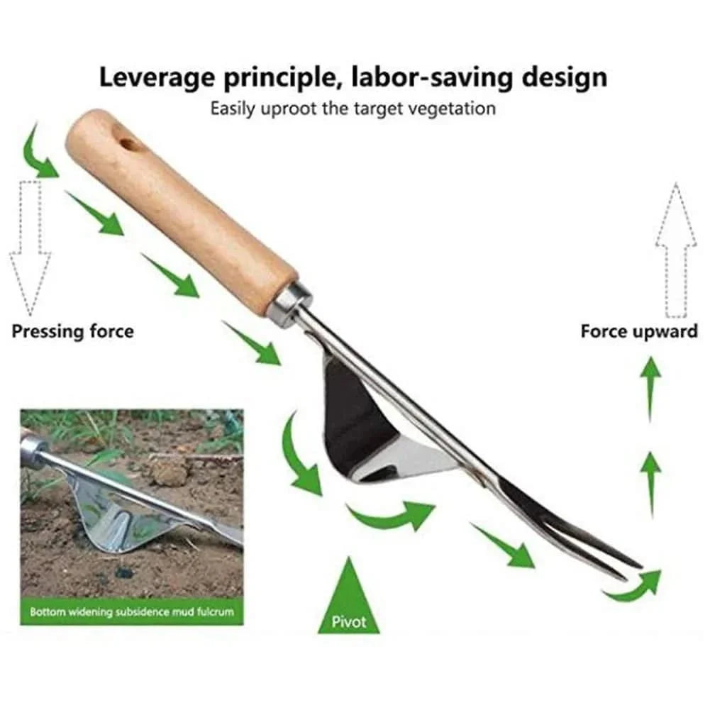Precision ergonomische onkruidverwijderaar