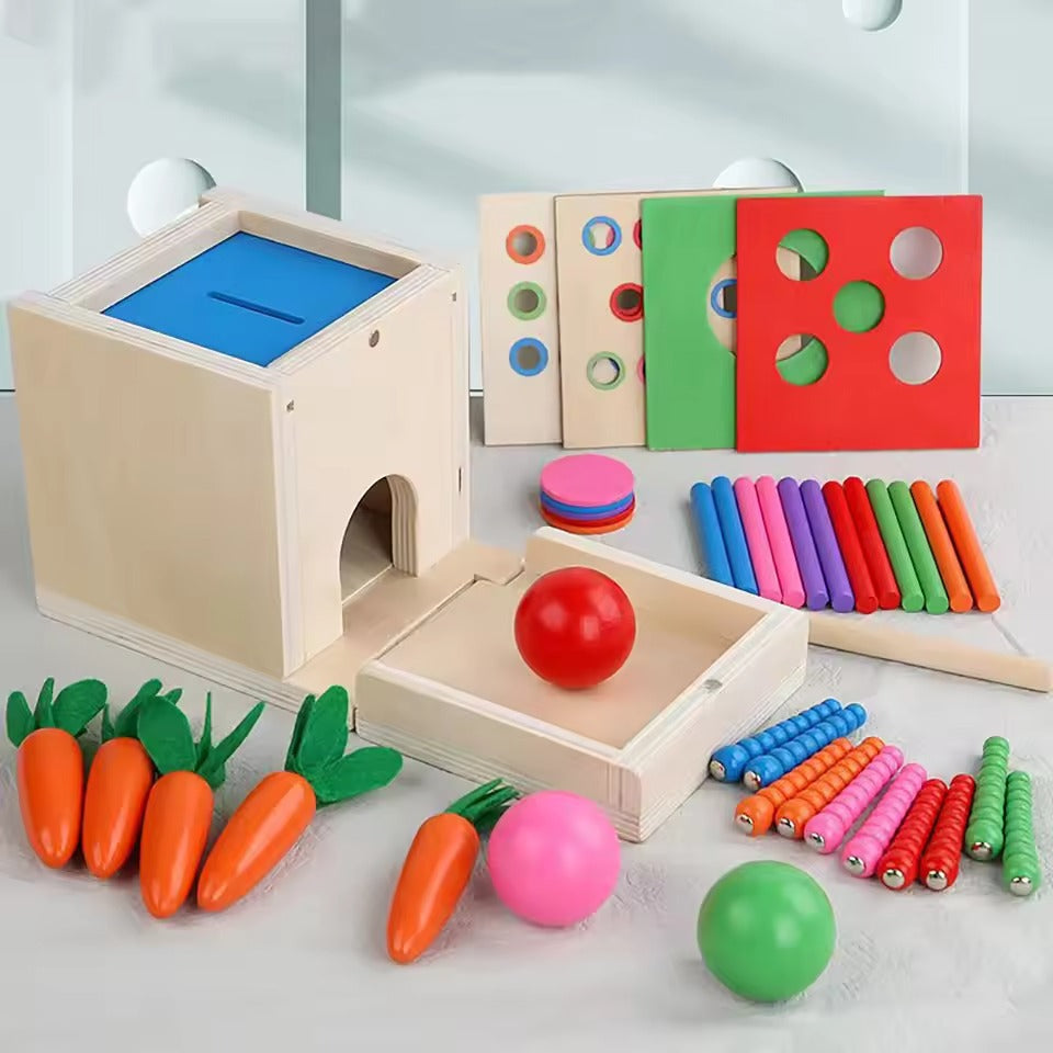 EduCube houten speelblok