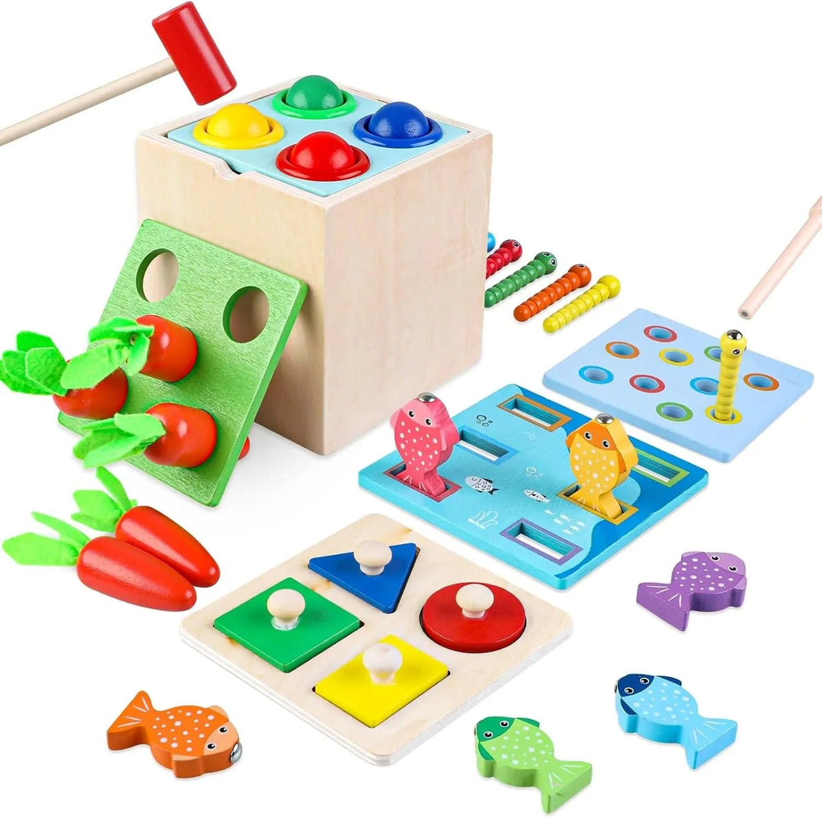 EduCube houten speelblok