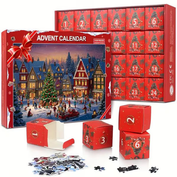 Adventskalender Kerstpuzzel