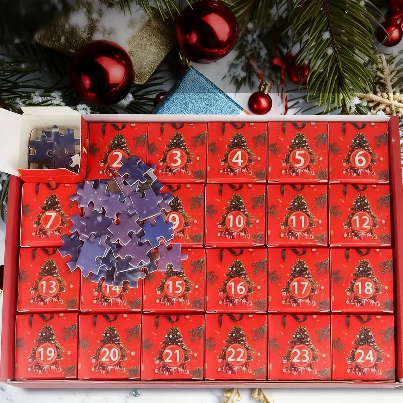 Adventskalender Kerstpuzzel