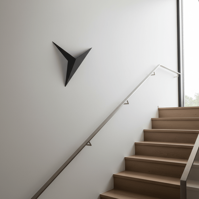 LED Wandlamp Driehoekig Design