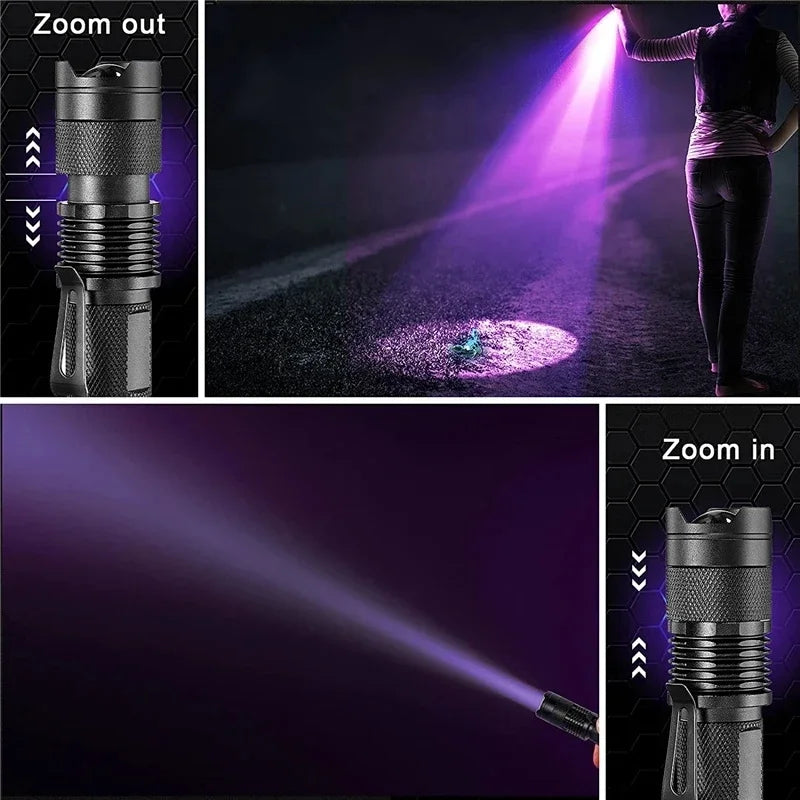LED UV Zaklamp Inspectielamp
