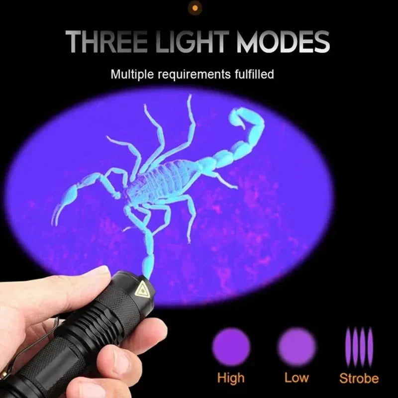 LED UV Zaklamp Inspectielamp