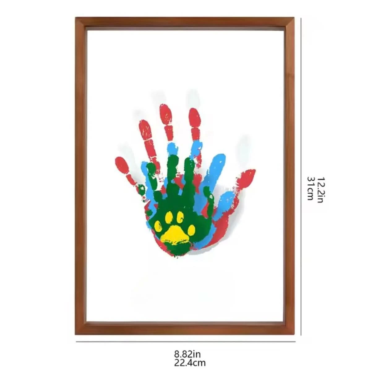 Eerste Contact Baby Hand- En Voetafdrukset