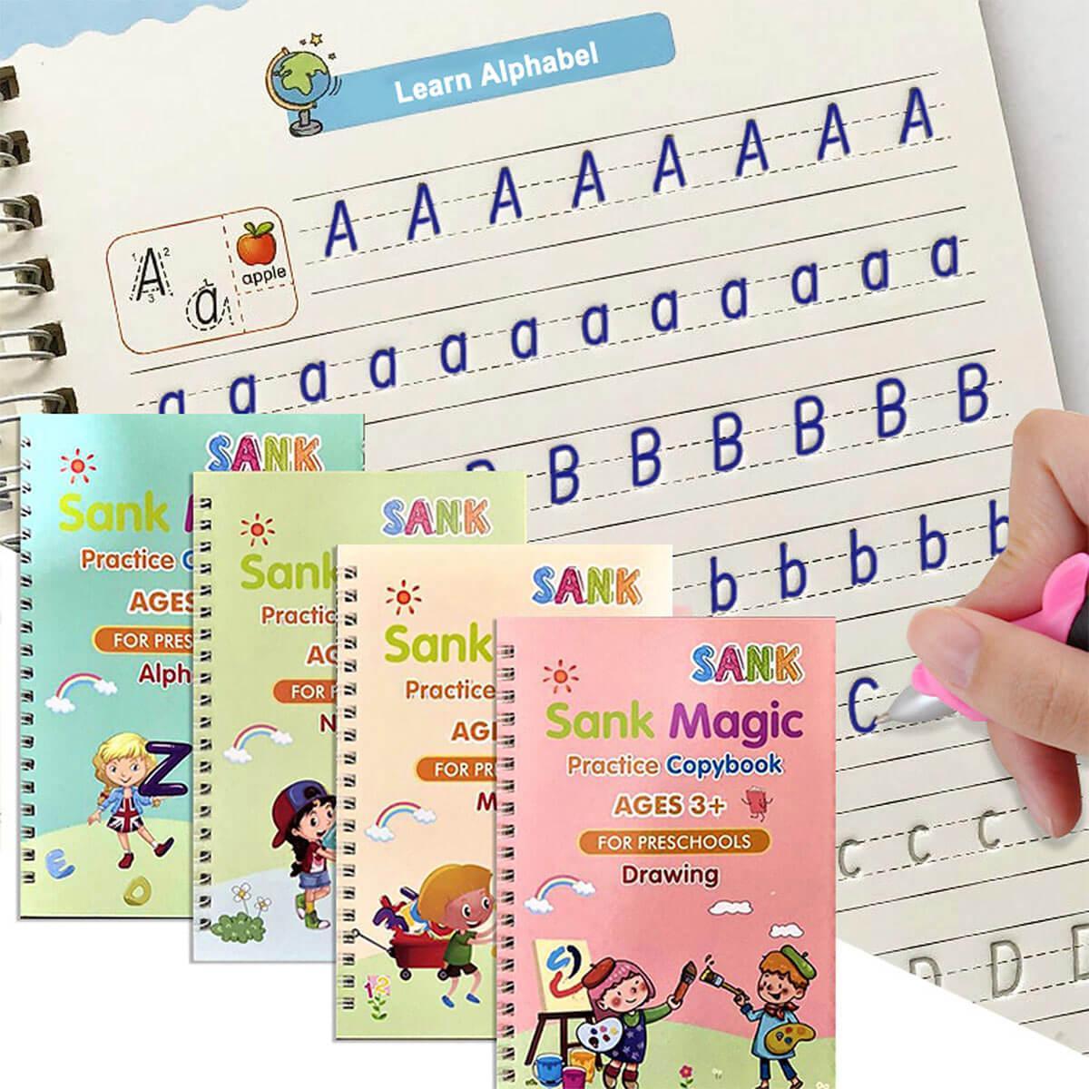 Herbruikbare Magische Oefenboeken Set