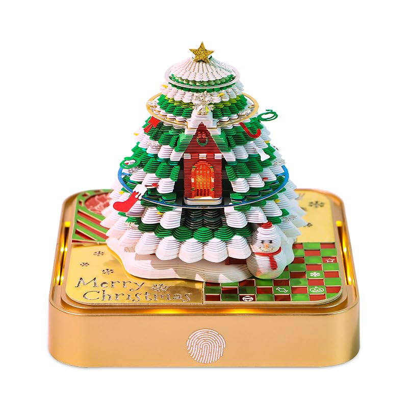Magische Kalender 2026 3D-Kerstboom met Verlichting