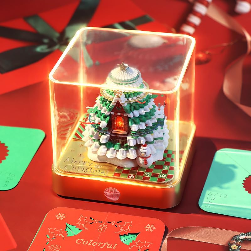 Magische Kalender 2026 3D-Kerstboom met Verlichting