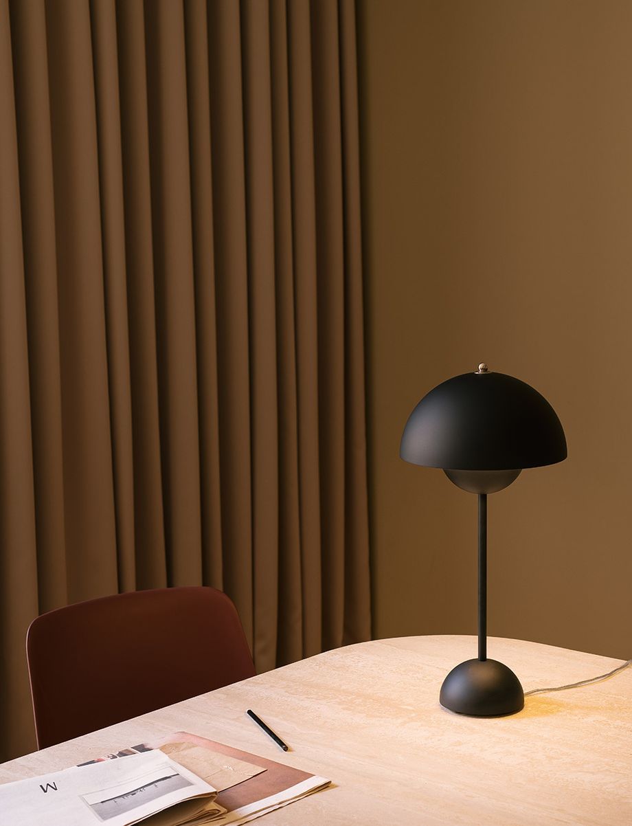 Retro Tafellamp met LED Licht