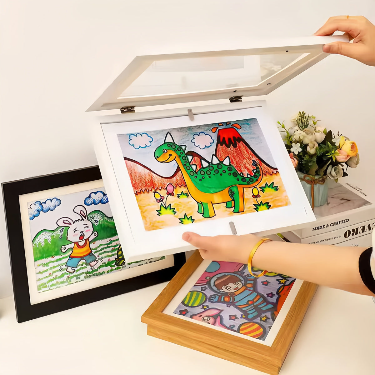 Fotolijst voor Kinderkunst