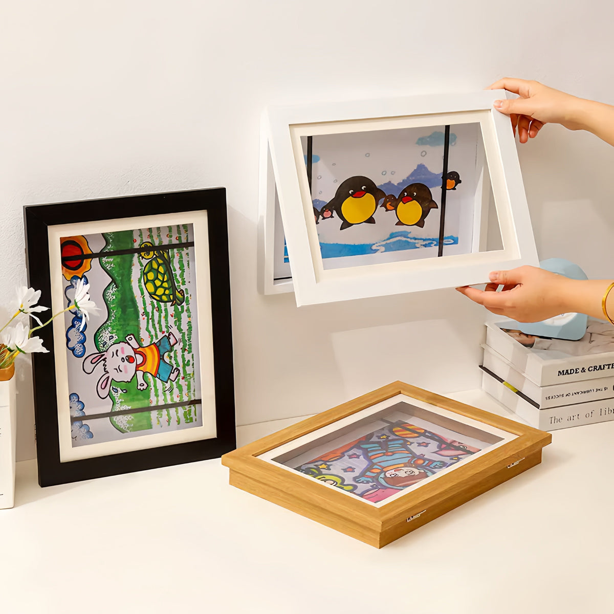 Fotolijst voor Kinderkunst