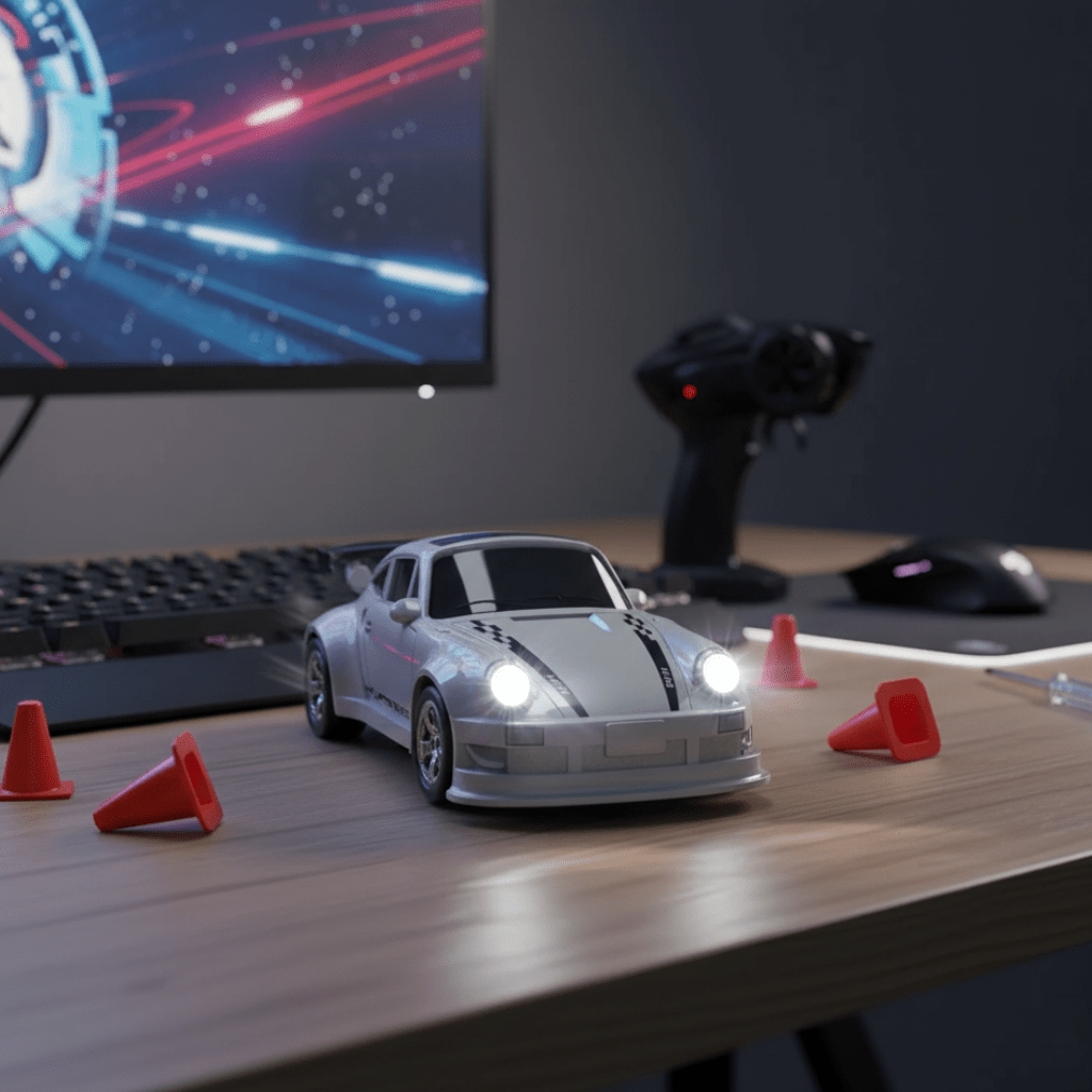 MicroDrift compacte 1:64 RC driftauto