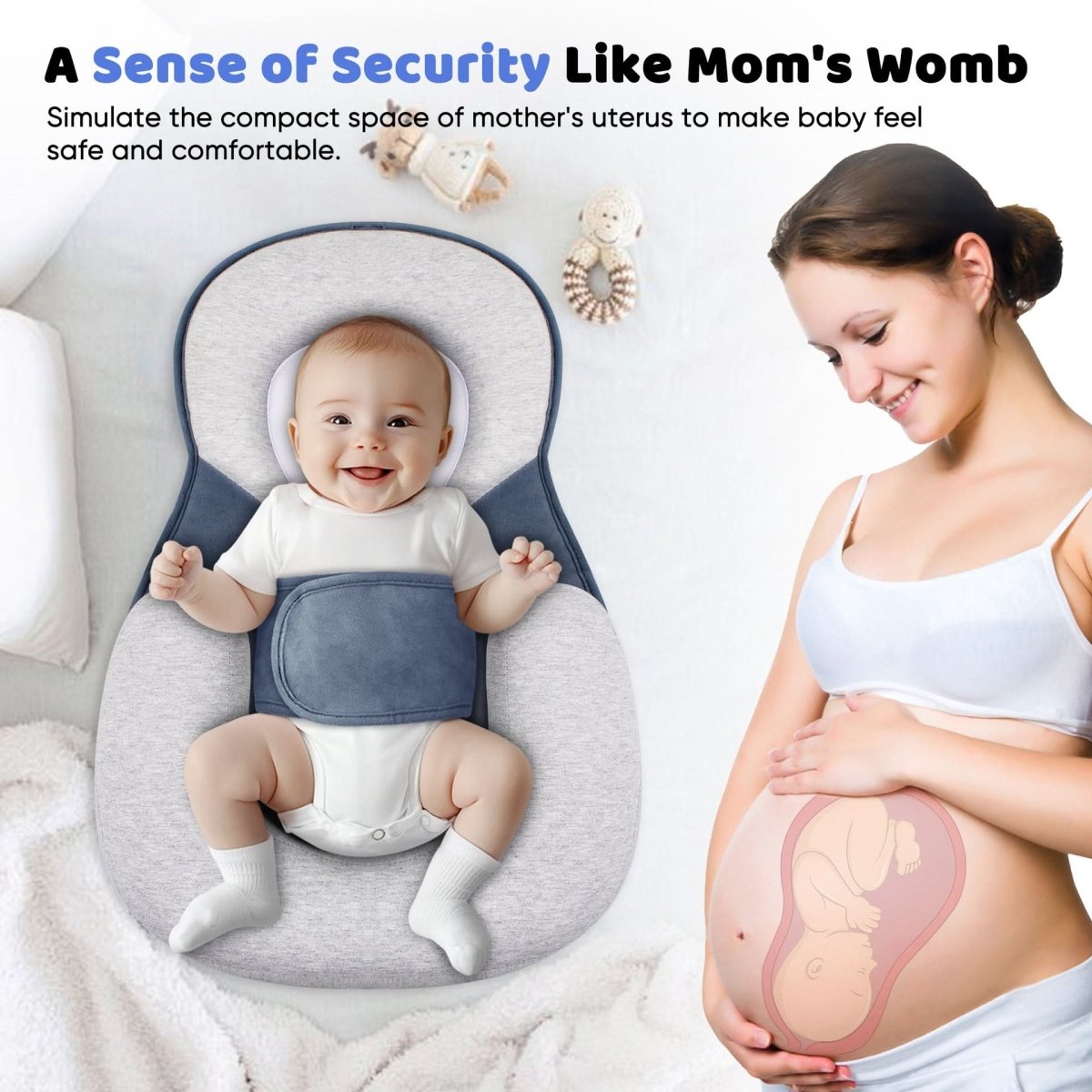 Ergonomisch Baby Slaapkussen