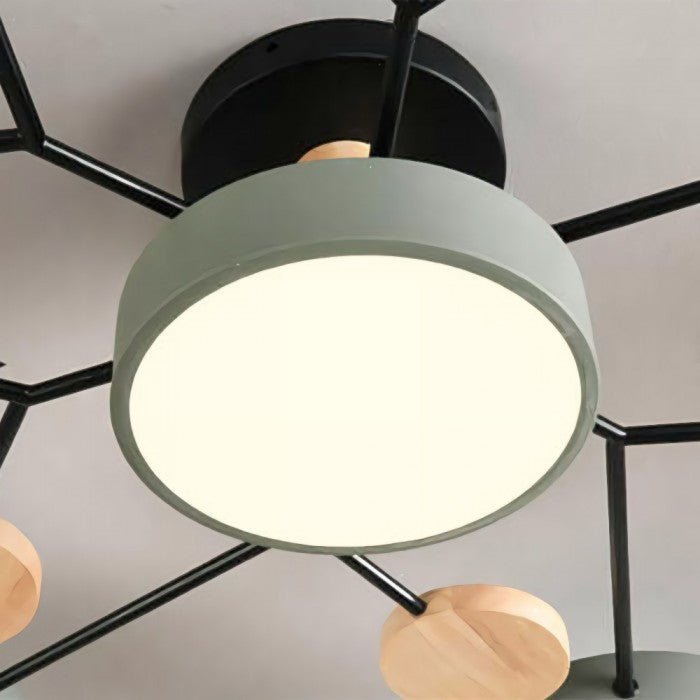 Nordora Scandinavische LED-plafondlamp