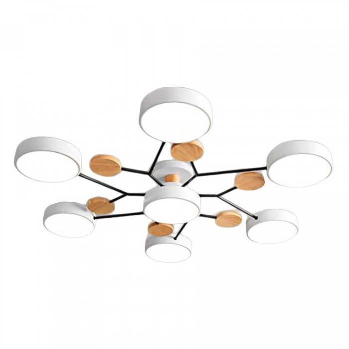Nordora Scandinavische LED-plafondlamp