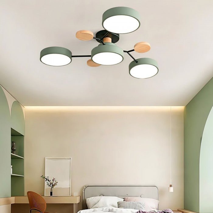 Nordora Scandinavische LED-plafondlamp