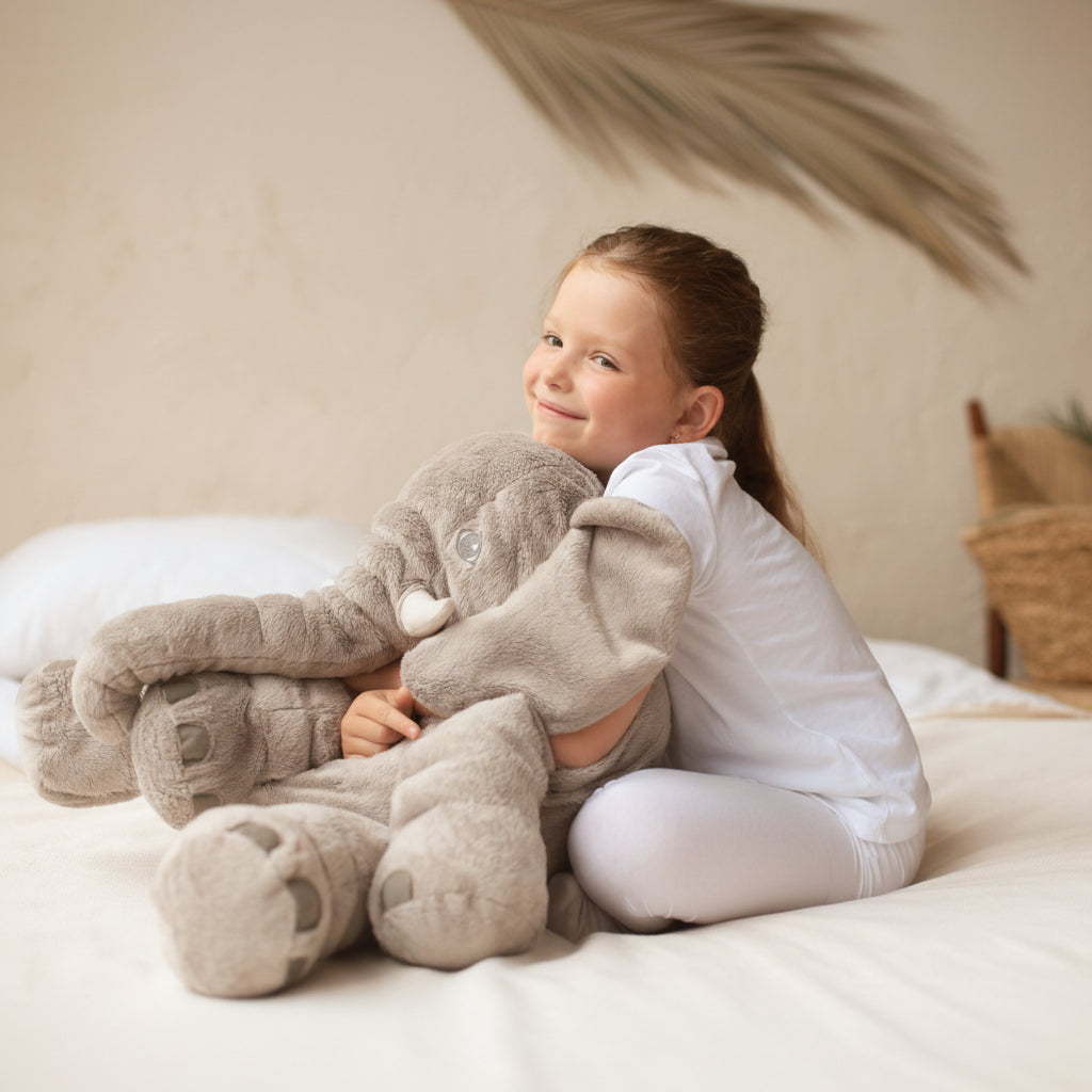 Pluche Olifant Knuffelkussen