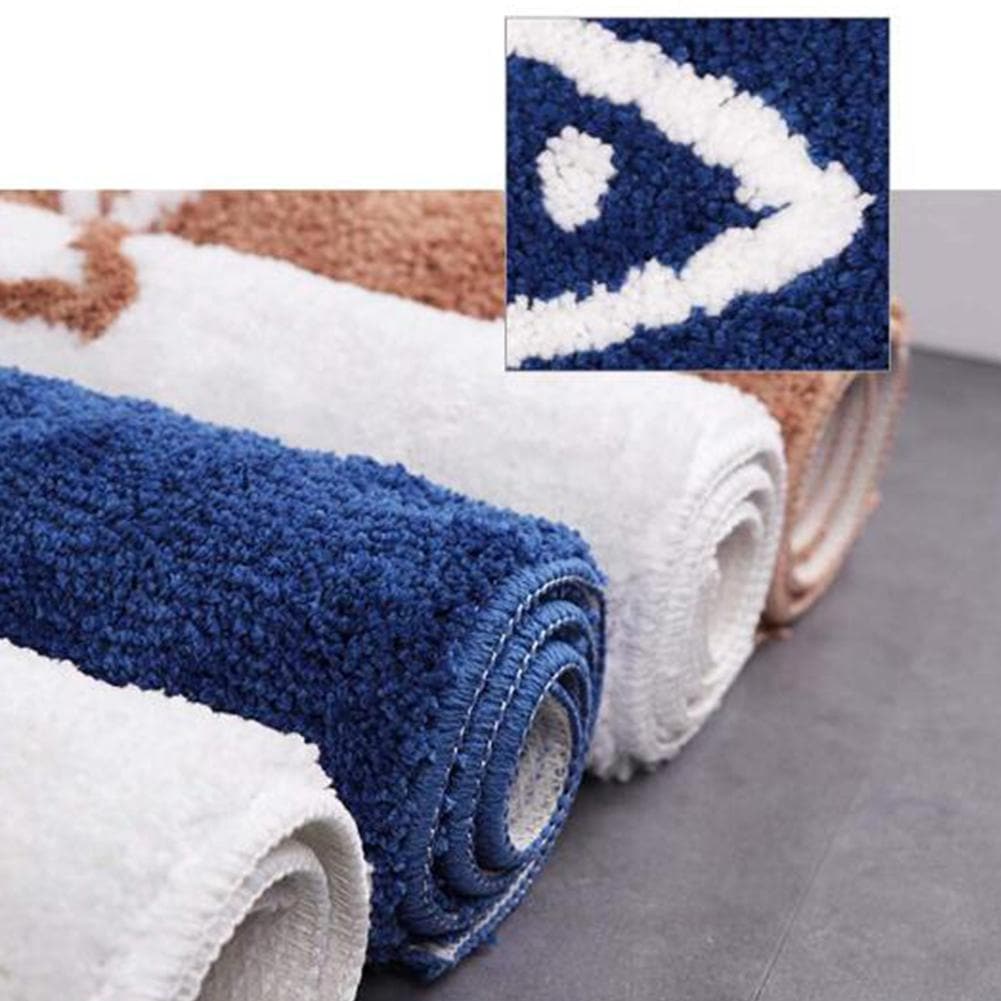 Weelderige Chenille Badmat met Anti-Slip