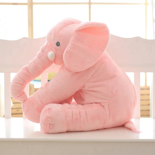 Baby knuffelkussen olifant