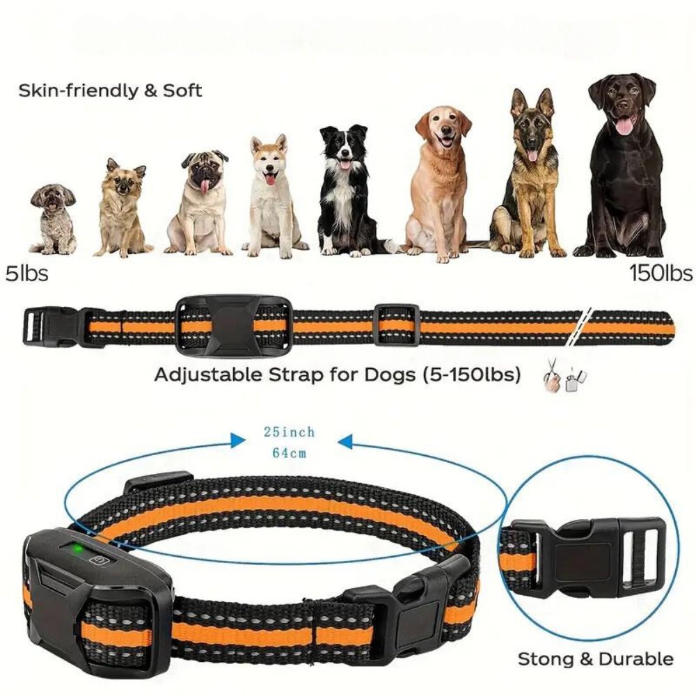 ProTrain oplaadbare honden trainingshalsband