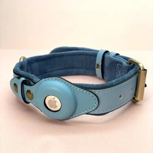 Premium AirTag hondenhalsband