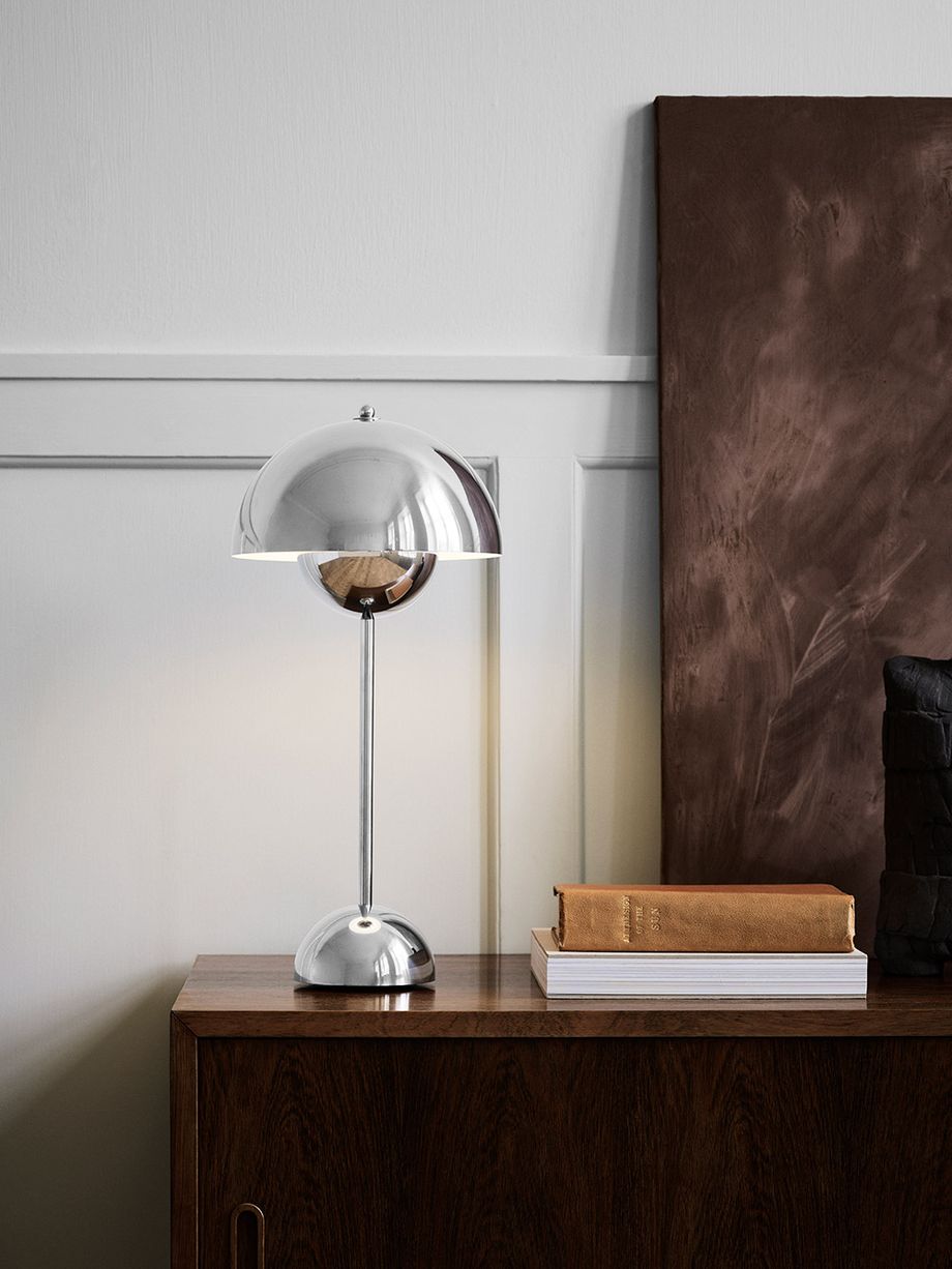 Retro Tafellamp met LED Licht