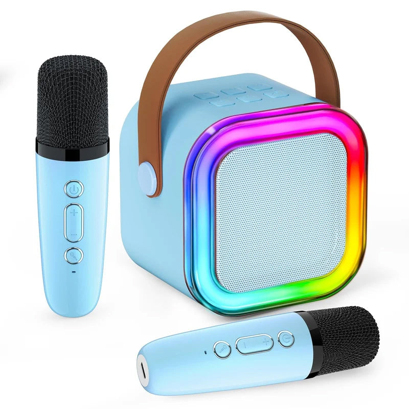 Mini draagbare karaoke set