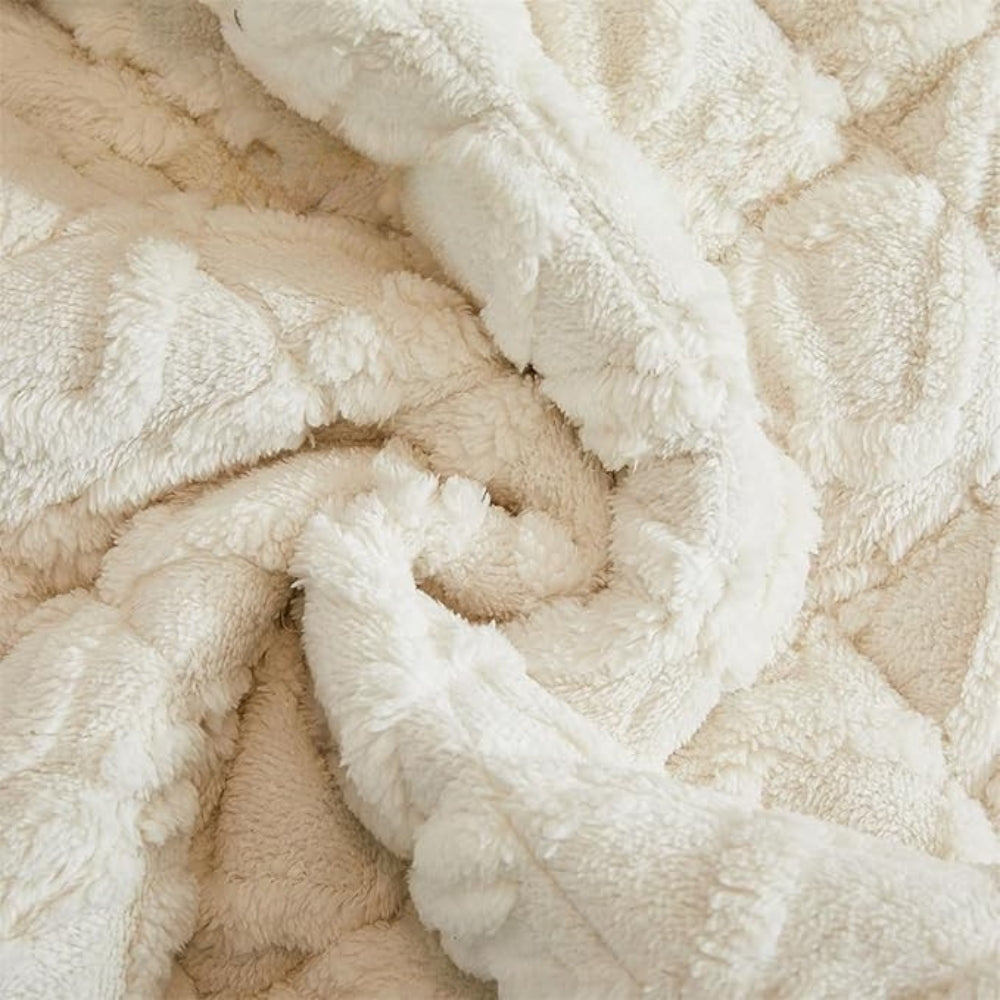 Sherpa Pluche Sofa Beschermhoes